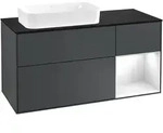 Villeroy & Boch Waschbeckenunterschrank Finion F28, Midnight Blue Matt Lacquer,