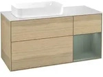 Villeroy & Boch Waschbeckenunterschrank Finion F28, Eckig, Oak Veneer,