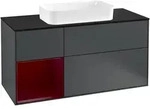 Villeroy & Boch Waschbeckenunterschrank Finion F29, Midnight Blue Matt Lacquer,
