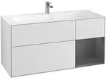 Villeroy & Boch Waschbeckenunterschrank Finion F07, White Matt Lacquer /...