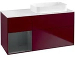 Villeroy & Boch Waschbeckenunterschrank Finion F68, Peony Matt Lacquer /...
