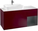 Villeroy & Boch Waschbeckenunterschrank Finion F40, Peony Matt Lacquer /...
