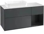 Villeroy & Boch Waschbeckenunterschrank Finion F28, Midnight Blue Matt Lacquer,