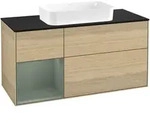 Villeroy & Boch Waschbeckenunterschrank Finion F70, Eckig, Oak Veneer...