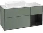 Villeroy & Boch Waschbeckenunterschrank Finion F28, Olive Matt Lacquer,...