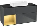 Villeroy & Boch Waschbeckenunterschrank Finion F70, Midnight Blue Matt Lacquer,