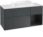 Villeroy & Boch Waschbeckenunterschrank Finion F30, Midnight Blue Matt Lacquer,