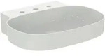 Ideal Standard Waschtisch Linda-X, 3 Hahnl&ouml;cher mittig, wei&szlig; (Alpin),...