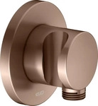 KEUCO 59592290001, KEUCO IXMO Schlauchanschluss mit Brausehalter rund Rotgold