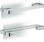 Hansgrohe AXOR Universal Softsquare Duscht&uuml;rgriff, Brushed Red Gold, feststehend,