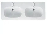 Doppelwaschtisch &bdquo;D-Code&ldquo; 120 &times; 49 cm