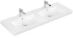 Villeroy & Boch Schrank-Doppelwaschtisch Subway 2.0 7175D0 1300x470mm Rechteck...