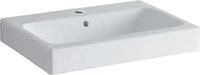 Geberit 124060600, Geberit Wandwaschtisch "iCon", rechteckig 60 &times; 48,5 cm in wei&szlig;