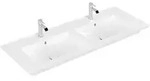 Villeroy & Boch Schrank-Doppelwaschtisch Venticello, wei&szlig; Alpin CeramicPlus,...