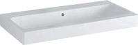 Geberit 124093000, Geberit Wandwaschtisch "iCon", rechteckig 90 &times; 48,5 cm in wei&szlig;