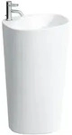 Waschtisch mit integrierter S&auml;ule PALOMBA 435x525x900 1 Hahnloch ohne &Uuml;berlauf