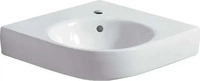 Geberit 226150000, Geberit Eckwaschtisch "Renova Compact", mit &Uuml;berlauf 69,5 &times; 61,5