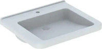 Geberit 128667600, Geberit Wandwaschtisch "Renova Comfort Square", rechteckig 65 &times;