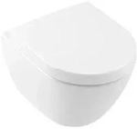 Villeroy & Boch Subway 2.0 Tiefsp&uuml;l-WC Compact sp&uuml;lrandlos, oval, wei&szlig; Alpin