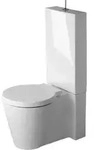 Duravit Starck 1 Stand-WC Kombi 640 mm Tiefsp&uuml;ler, f.SPK, Abg.Vario, wei&szlig;