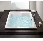 Hoesch Badewanne &bdquo;Largo&ldquo; rechteck 200 &times; 140 cm in Wei&szlig;