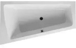 Duravit Badewanne &bdquo;Paiova&ldquo; sonderform 1700 &times; 1000 mm, links in Wei&szlig;