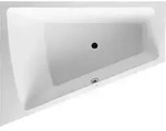 Duravit Badewanne &bdquo;Paiova&ldquo; sonderform 1800 &times; 1400 mm, links in Wei&szlig;