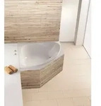 Hoesch Badewanne &bdquo;Spectra&ldquo; eck 140 &times; 140 cm, ohne Sch&uuml;rze in Wei&szlig;