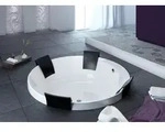 Hoesch Badewanne &bdquo;Aviva&ldquo; rund ⌀ 180 &times; 48,5 cm in Wei&szlig;