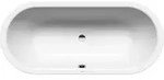 Kaldewei CLASSIC DUO OVAL Badewanne, oval, 1800x800 mm, alpinwei&szlig;, Perl-Effekt