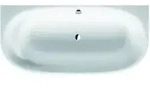 Duravit Badewanne &bdquo;Cape Cod&ldquo; vorwand oval 1900 &times; 900 mm, mittig in Wei&szlig; (matt)