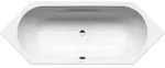 Kaldewei VAIO DUO 6 Badewanne, 2100x800 mm, alpinwei&szlig;, Perl-Effekt, Antislip