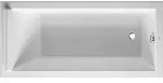 Duravit Badewanne &bdquo;Starck&ldquo; rechteck 1700 &times; 800 mm, Fu&szlig;ablauf in Wei&szlig;