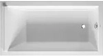 Duravit Badewanne &bdquo;Starck&ldquo; rechteck 1700 &times; 900 mm, Fu&szlig;ablauf in Wei&szlig;