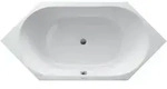 Duravit Badewanne &bdquo;D-Code&ldquo; sechseck 1900 &times; 900 mm, Mittelablauf in Wei&szlig;