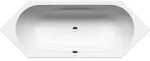 Kaldewei VAIO DUO 6 Badewanne, 2100x800 mm, alpinwei&szlig;, Vollantislip