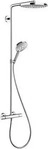 Hansgrohe 27129000, Hansgrohe Raindance Select S Showerpipe mit Thermostat, Chrom, 15