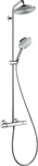 Hansgrohe 27115000, Hansgrohe Raindance S Showerpipe 240 1jet mit Thermostat, Chrom