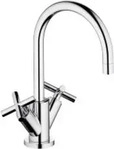 Dornbracht 22513892-00, Dornbracht TARA Waschtisch-Einlochbatterie Chrom, Ausladung