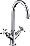 Hansgrohe 16502000, Hansgrohe AXOR Montreux 2-Griff Waschtischarmatur Chrom Farbe: