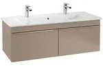 Villeroy & Boch Schrankwaschtisch Venticello 4104CK 1200x500mm Rechteck 2HL. Wei&szlig;