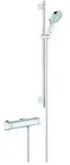 Thermostat-Brausebatterie Grohtherm 2000 34482_1, mit Brausegarnitur Power&Soul