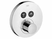 Thermostat UP Axor ShowerSelect Fertigset 2 Verbraucher rund chrom