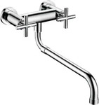 Dornbracht 31151892-00, Dornbracht TARA Wand-Br&uuml;ckenbatterie mit herausziehbarem