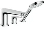 Hansgrohe Talis E 3-Loch Einhebel-Wannenrandmischer f&uuml;r Secuflex, Chrom
