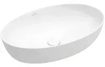 Villeroy & Boch Aufsatzwaschbecken Artis, oval, wei&szlig; Alpin CeramicPlus,...
