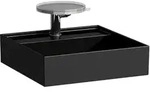 Handwaschbecken Kartell &bull; 460x460x150 1 Hahnloch ohne &Uuml;berlauf wei&szlig;