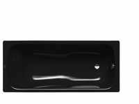 Kaldewei rechteck Badewanne „Dyna Set“ 180 × 80 cm in schwarz, /