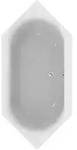 Ideal Standard Sechseck-Badewanne Connect Air, wei&szlig;, 1900x900x475 mm, Einbau mit