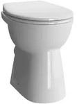 Conforma Flachsp&uuml;ler-Stand-WC + 6 cm Abgang waagerecht Open Back Wei&szlig;...